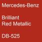 Preview: Mercedes-Benz, Brilliant Red Metallic, DB-525.